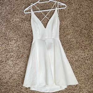 Lulus grad dress! Worn once and in perfect condition, size small, fits size 2-4